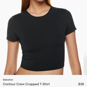 Aritzia Babaton Contour Cropped Shirt